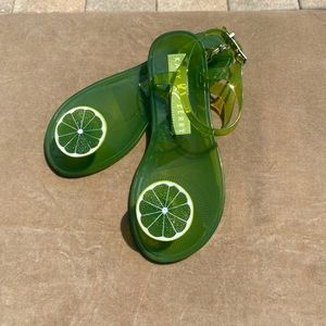 Katy Perry Lime Green Sandals